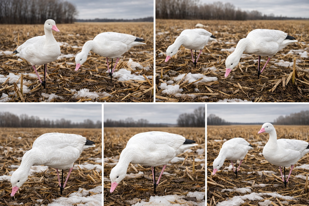 Full Body Snow Goose